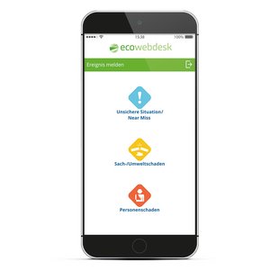 EcoWebDesk App für Arbeits- und Umweltschutz