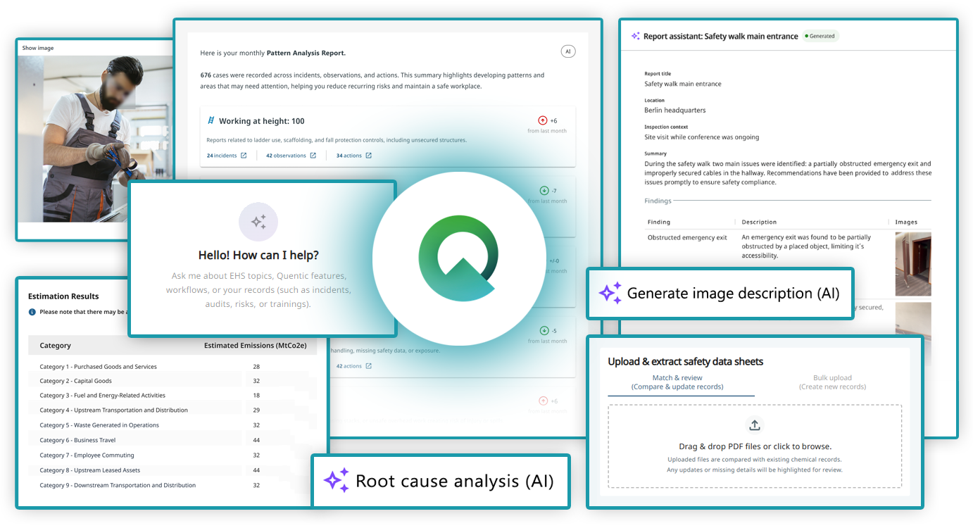 Preview of Quentic AI features